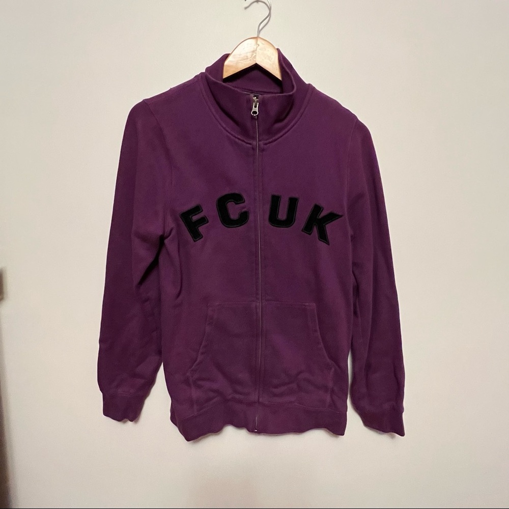 FCUK FRENCH CONNECTION ZIP UP
